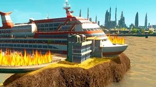 SHIP CRASHED INTO LAND! (Cities: Skylines #18)