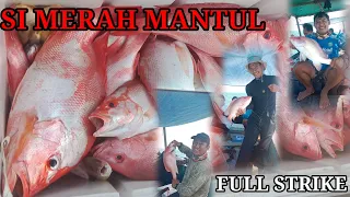 MANCING DASARAN DI RUMPON BARU PANEN KAKAP MERAH