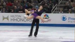 Maia Shibutani & Alex Shibutani. SD. 2012 Prudential U.S. Figure Skating Championships