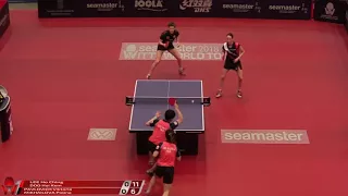 CHEN Xingtong / SUN Yingsha vs JONSSON Jennifer / BERGSTROM Linda | Hungarian Open 2018