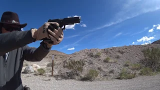 Glock 40 MOS, Grand Power P40L, EAA Pmatch 10mm, 357 Sig p226  Back to Back at the Range