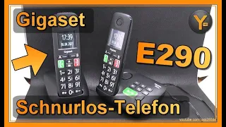 Das Gigaset E290 / E290A - Ein brauchbares Senioren-Telefon?