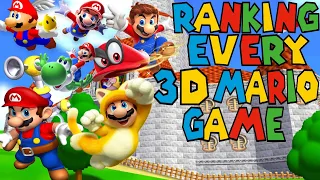 Ranking Every 3D Mario Game WORST To BEST (Top 7 Mario Games)