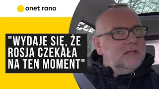 "Ukraina jest w opłakanej sytuacji. Brakuje im sprzętu. Rosjanie atakują i bywają skuteczni"