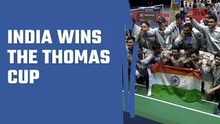 India Wins The Thomas Cup