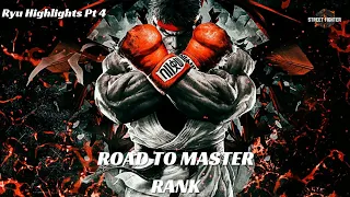 Road to Master Rank (Ryu Highlights pt 4) | Street Fighter 6