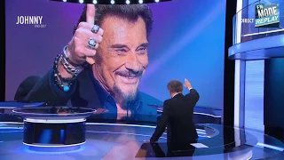 Michel Drucker ému aux larmes en rendant hommage à Johnny Hallyday