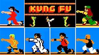 Kung Fu/Spartan X [NES rom hacks] Which is Best?