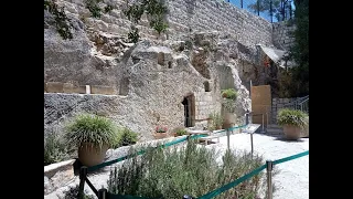 Садовая гробница /("Протестантская Голгофа") Иерусалим 6 07 2022