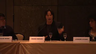 Keanu Reeves talks about his directorial debut with 'Man of Tai Chi' in Cannes