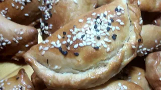 Greek feta cheese pie with Kourou Dough|Cooking with Baso