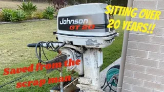 Cheap Johnson Outboard hasn’t run for over 20 years | Is it worth saving??