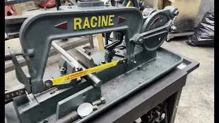 Racine Power Hacksaw Restoration