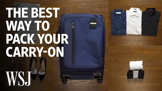 Expert Butler Explains the Best Way to Pack Your Carry-On Bag | WSJ