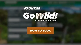 GoWild! All-You-Can-Fly Pass: How to Book