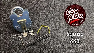 [200] Squire 660 Lever Padlock