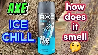 how does Axe Ice Chill smell body spray for men