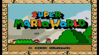 P1: Super Mario World Playthrough on Super Famicom