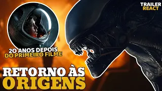 ALIEN ROMULUS GANHA TEASER TRAILER RETORNANDO AO TERROR CLAUSTROFÓBICO E DE SOBREVIVÊNCIA | REACT