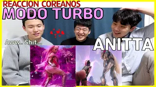 🍑'MODO TURBO' COREANOS REACCION😳 | ANITTA, Luísa Sonza, Pabllo Vittar