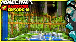 EPIC Lush Cave MANSION in Hardcore Minecraft | Episode 12 (1.18 Let's Play)