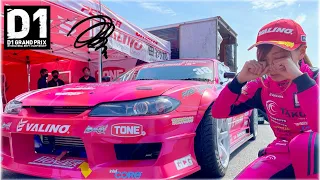 Sayaka's long-awaited D1GP debut match is ...unexpected result【 D1GP 2022 Fujispeedway Documentary 】