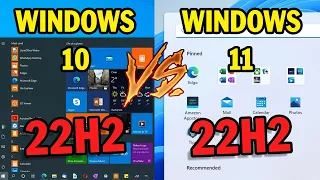 💻 Windows 11 22H2 VS Windows 10 22H2 ⚡ ¿Cuál tiene MEJOR RENDIMIENTO?