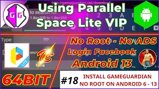 Game Guardian Not Root 2023 | Game Guardian Android 13 | Game Guardian Parallel Space