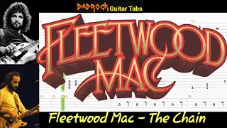 The Chain - Fleetwood Mac - Guitar + Bass TABS Lesson