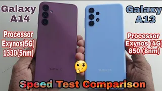 Samsung Galaxy A14(5G) vs Galaxy A13 Full Speed Test Comparison