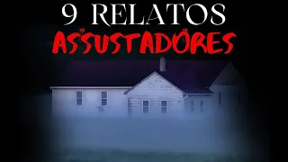 9 Relatos ASSUSTADORES e ESTRANHOS | Histórias de Terror Ep. 123