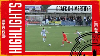 Gloucester City 0-1 Merthyr Town | Highlights