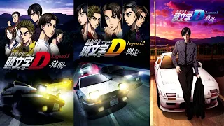 Initial D Legend Movies: All Songs Mix