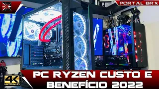 PC Gamer Workstation RYZEN 5 Custo & Benefício 2022 Portal BRX