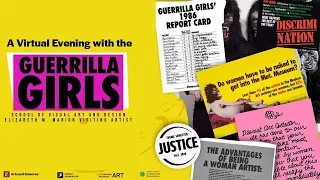 A Virtual Evening with the Guerrilla Girls