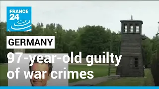 97-year-old ex-concentration camp secretary convicted of war crimes • FRANCE 24 English
