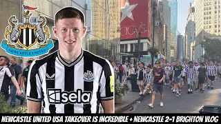 Newcastle United INVADE the streets of New York + Elliot Anderson IS THE FUTURE !!!!!!