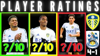 Summerville MASTERCLASS !! |Rating EVERY Leeds United player Vs Huddersfield Town|