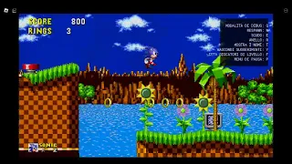 Playing Classic sonic simulator part 1