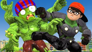 Good Nick Transform NickHulk vs ZombieHulk Six hands Saves My Pet - Scary Teacher 3D Story Animation