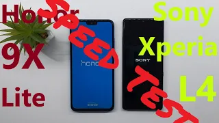 Sony Xperia L4 vs Honor 9X Lite - SPEED TEST + multitasking - Which is faster!?