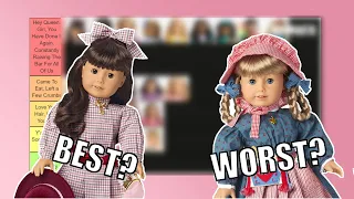 Ranking ALL The American Girl Historical Dolls (As a Non-Collector)