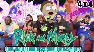 Rick And Morty 4 x 4 Reaction! "Claw And Hoarder Special Ricktims Morty"