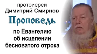 Проповедь по Евангелию об исцелении бесноватого отрока (2006.04.02). Протоиерей Димитрий Смирнов