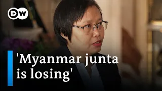 Myanmar civil war: Exiled minister says rebel victory is close | DW News