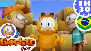 😹 Compilação de episódios do Garfield! 😹 - O Show do Garfield