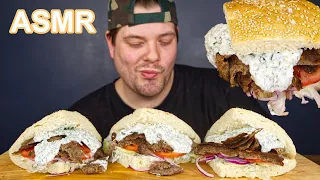 ASMR DÖNER KEBAB SANDWICH MUKBANG *REAL EATING SOUNDS* | DAVE KAY ASMR