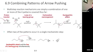 CHEM 231 Lecture 23: Combining the Patterns of Arrow Pushing