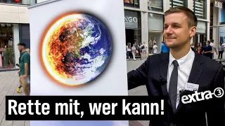 Schlegl in Aktion: Gemeinsam den Klimawandel stoppen | extra 3 | NDR