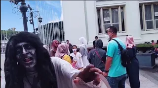 Hasan ketemu Hantu alun alun bandung😱😱😱 (part 1) | HASAN AND FAMILY